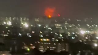 Small plane crashes into thermal power plant in Ezeiza, Argentina, causing massive explosion.