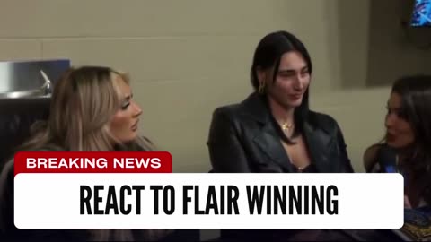 Rhea Ripley And Tiffany Stratton React To Charlotte Flair Winning Rumble