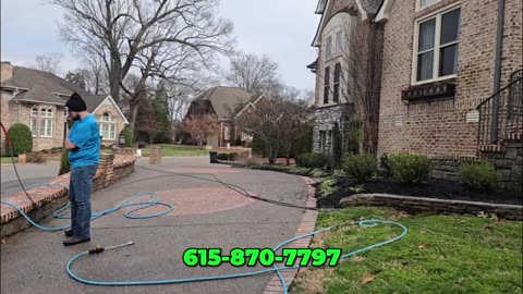 Brentwood House Washing: Brick Cleaning & Exterior Magic!