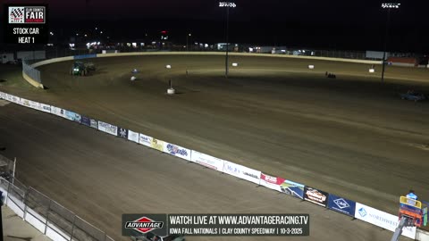 LIVE Look-In | Iowa Fall Nationals | Clay County Speedway | 10-3-2025