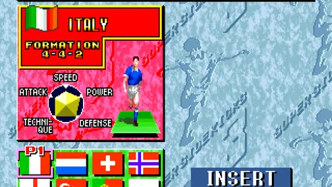 Arcade Longplay 333 Super Sidekicks 3 - The Next Glory