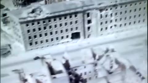 1945 Berlin Germany Aerial footage just after World War II