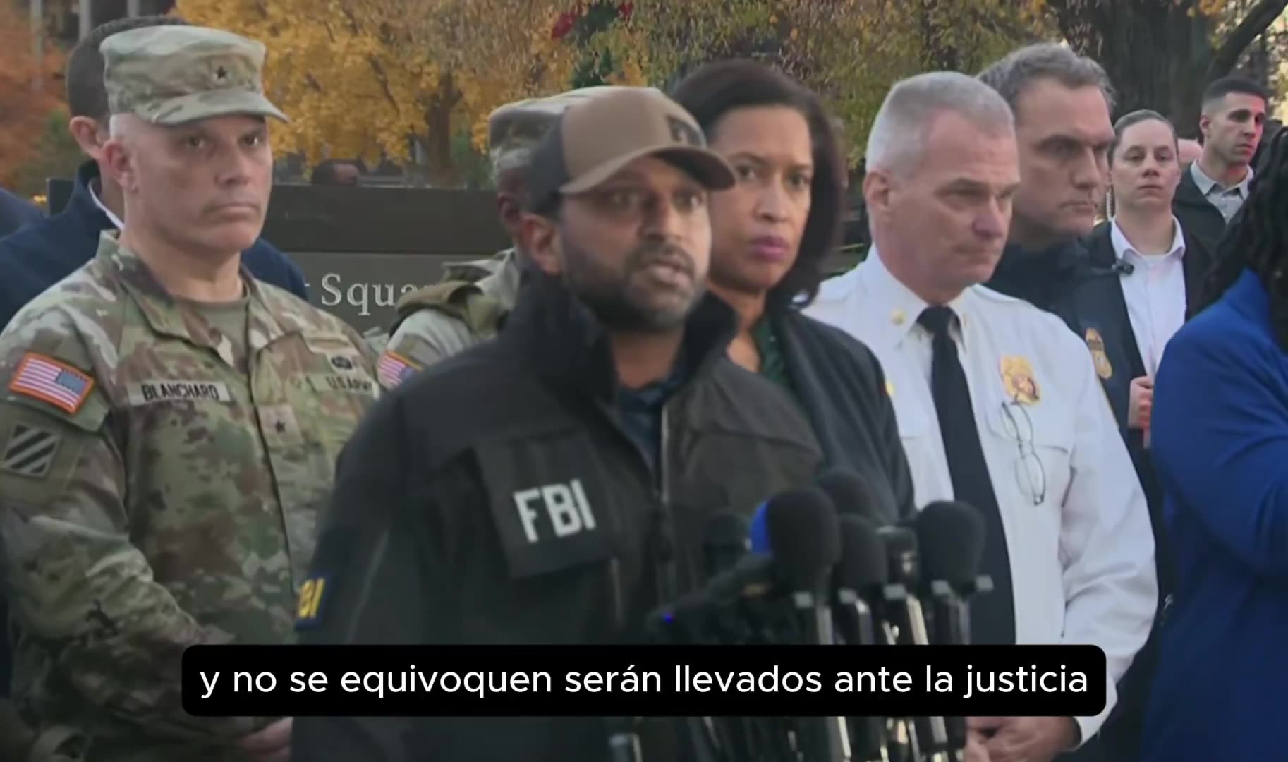 Police fbi give update after National Guard members shot in DC