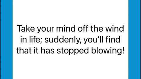 Do Not Be Conformed to this World