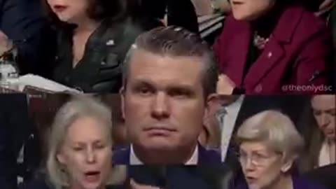 'This is literally worse than active combat' Hegseth sits before some shrieking Lefties