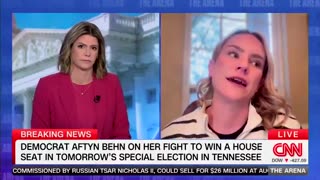 Aftyn Behn Refuses To Tell CNN Whether More Money For Cops Is Good Or Bad