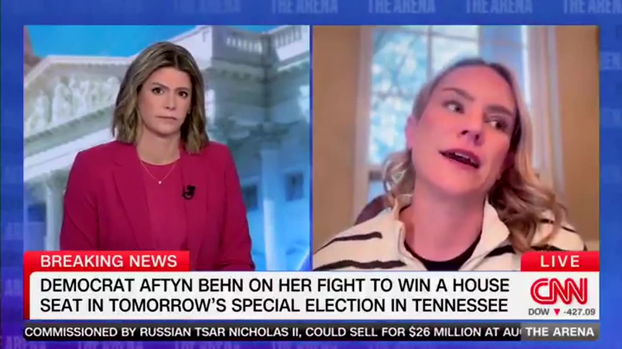 Aftyn Behn Refuses To Tell CNN Whether More Money For Cops Is Good Or Bad
