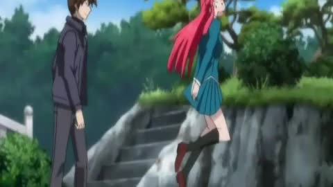 Kaze no Stigma - M/F Butt Slap