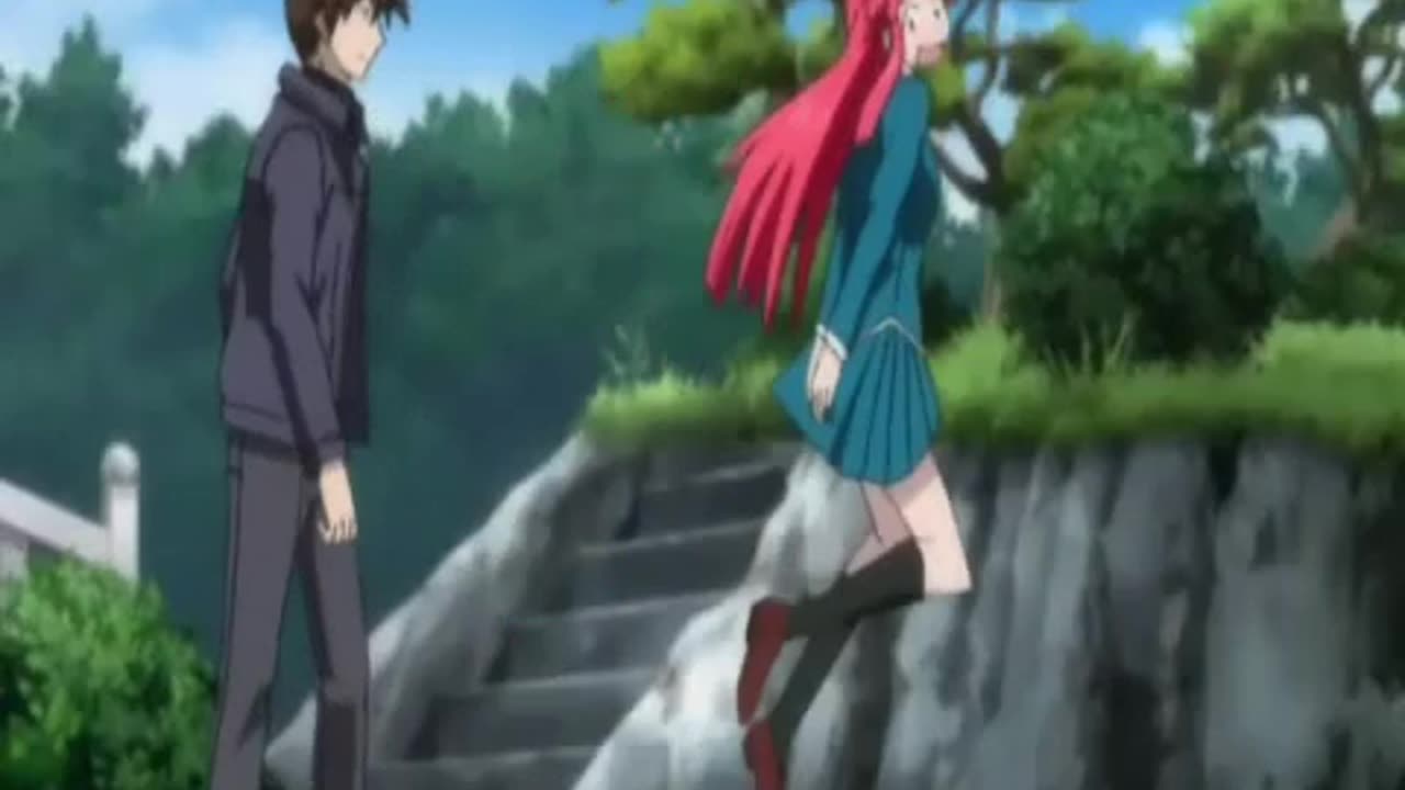 Kaze no Stigma - M/F Butt Slap