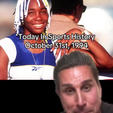 THE HISTORIC SPORTS MOMENT OF OCTOBER 31st, 1994