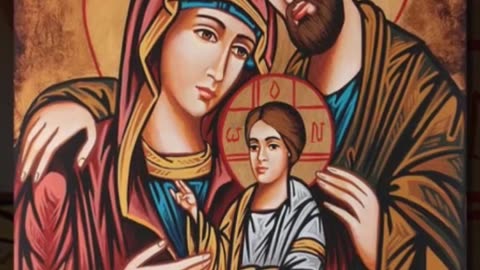 Imágenes navideñas: hermosa Iconografía Ortodoxa de la Sagrada Familia