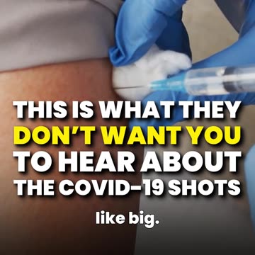 These are the things they DON'T want you to know about the C0VID shots!