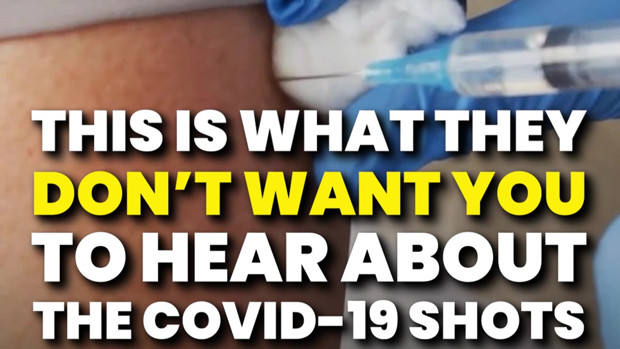 These are the things they DON'T want you to know about the C0VID shots!