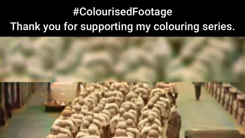 Donuts and Duty US Soldiers Receive Treats Before Departure #ColourisedHistory