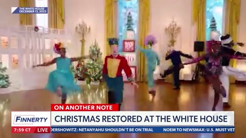 🎄 The Trump White House in stark contrast to the Biden White House | Finnerty