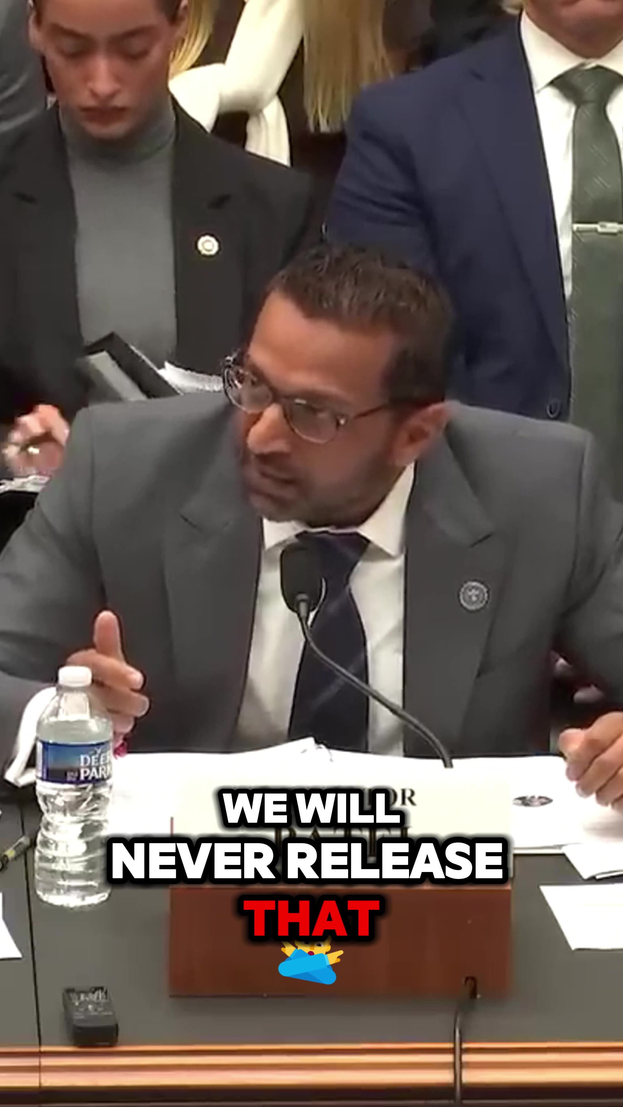 Dan Goldman confronts FBIs Patel: Is Trump linked to the Epstein files?