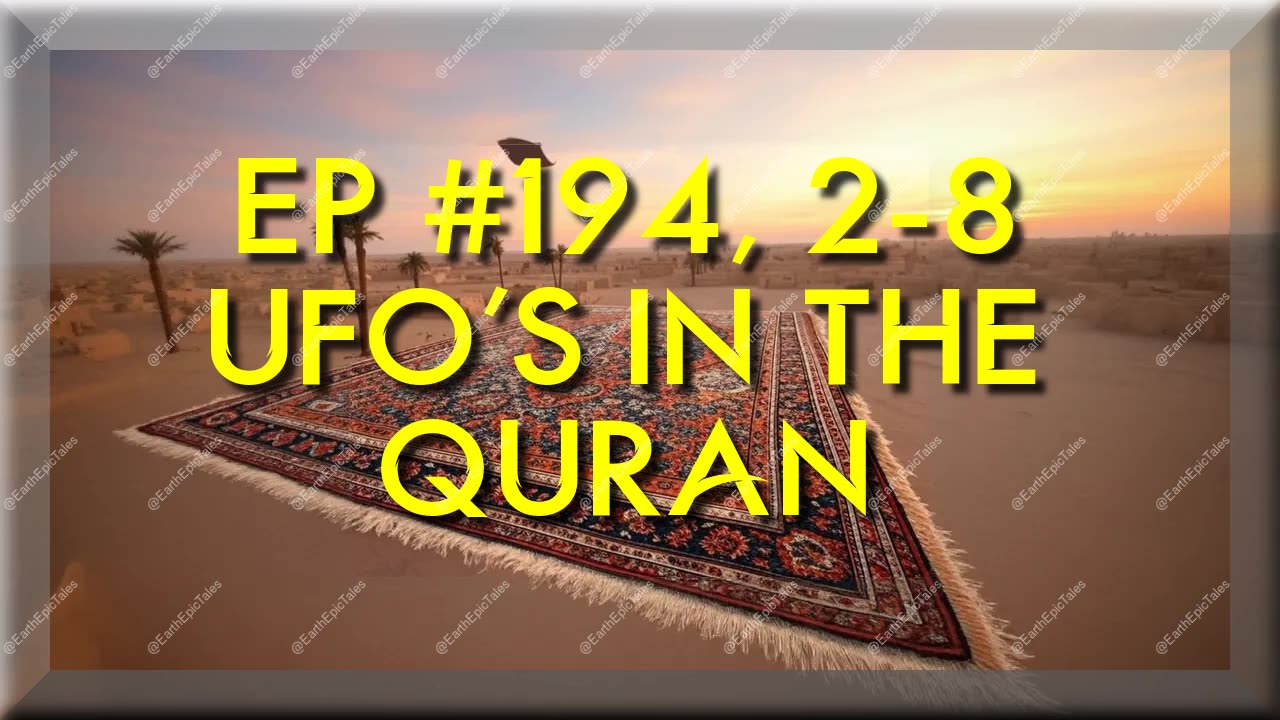 Quranic References to Flying Creatures and Machines - What Does It Mean?