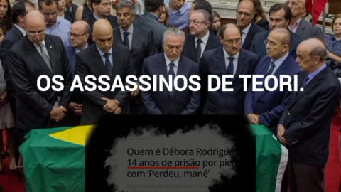 Michel temer e Alexandre nazista de Moraes os assassinos de teori zavascki.