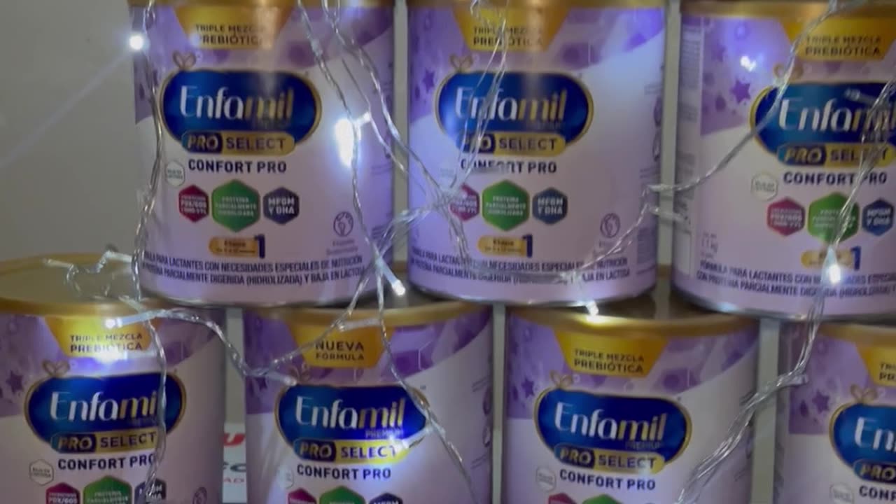 Infant Formula Christmas Tree