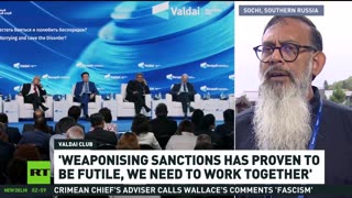 'Sanctions have proven themselves to be ineffectual' — Rasigan Maharajh at Valdai forum