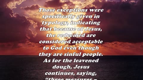 Matthew 13:33 - Daily Bible Verse Commentary