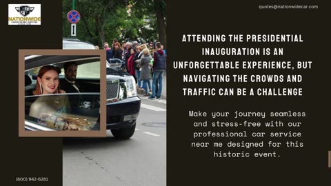 Navigate the Crowds Easily with Car Service Near Me for the President Inauguration
