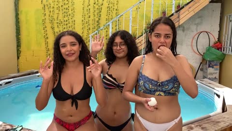 Desafio de piscina alcanza el palo