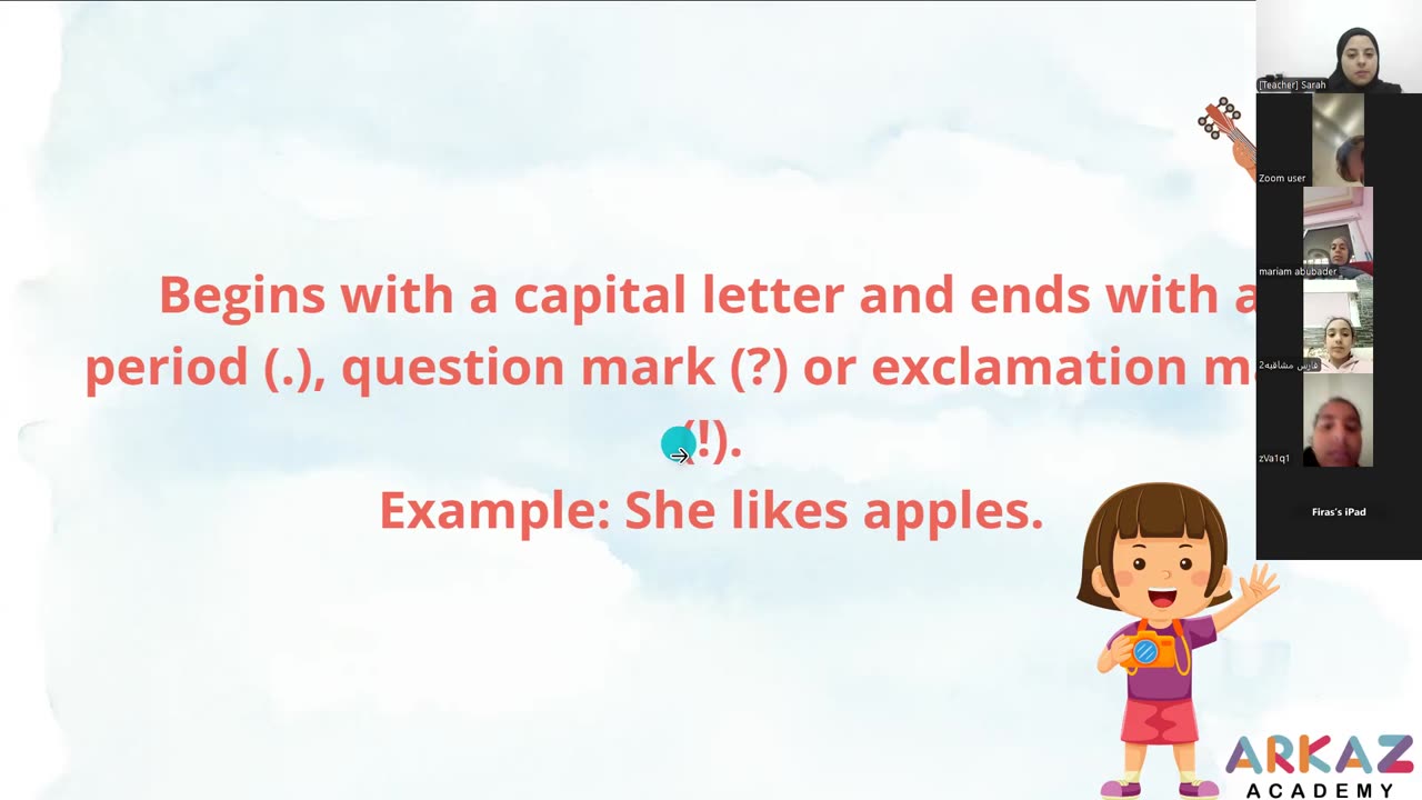 basic sentence structure