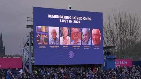 Stockport County V Birmingham City New Years Tribute 2025