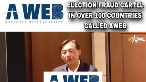 “重磅”CPAC，USAID資金鏈為何進到A WEB？揭露“美國國家選舉委員會”的犯罪詐騙內幕；美國2020大選被竊的關係圖；國際選舉舞弊集團的中心在韓國，向各國輸出選舉欺詐手段！這是世界危機！