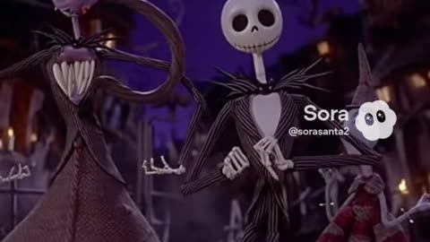 The Mentally Handicapped Nightmare Before Christmas #viral #brainrot #nightmarebeforechristmas