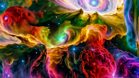 AI Manifest： The Most Intense Space Psytrance Visualization on the Internet [2026 Visuals]