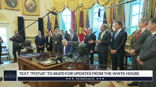 President Trump Participates in Signing Time, Feb. 2, 2026