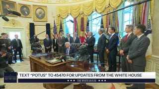 President Trump Participates in Signing Time, Feb. 2, 2026