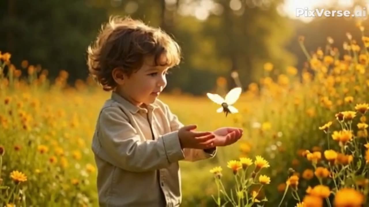 The Sky Painter – A Little Girl Who Colors the Clouds