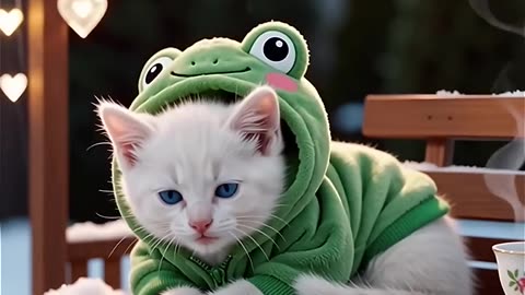 This Is Peace 💖😌 #cat#cat #cute #cats #winter #love