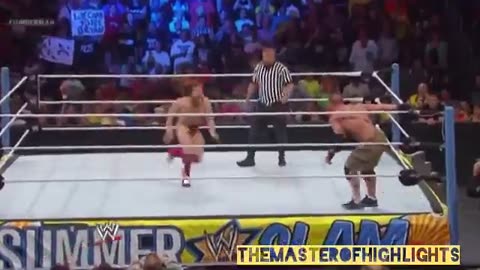 John Cena vs Daniel Bryan SummerSlam Highlights