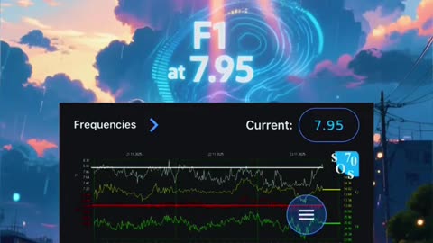 Current Schumann resonance 👁- how ya'll feeling? 👇🏽👇🏽