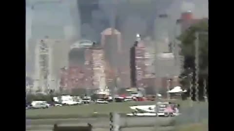 911 WTC 7 - From Liberty State Park