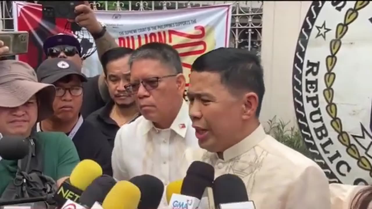 BEAKING NEWS THREE LAWYERS FILE TRO TO STOP DEFFECTIVE IMPEACHMENT NI VP SARA DUTERTE FEB. 19, 2025