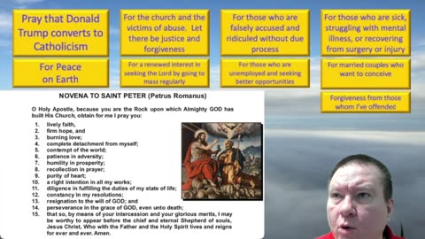 Mary's Daily Live Holy Rosary Prayer at 8:00 p.m. EST 12/10/2025