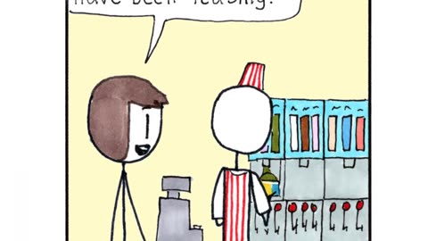 Sticky Shorts: New Flavor (Stick-y Humor Comic Video)