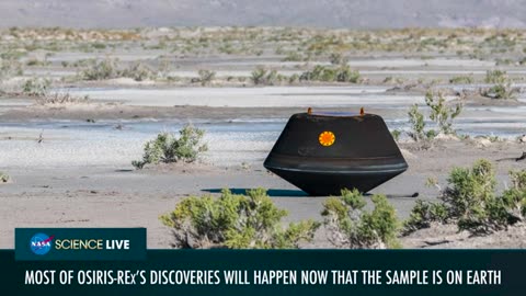 NSL: OSIRIS-REx Delivers Asteroid Sample to Earth 🌍✨[Episode 50]
