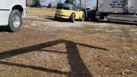 TEST DRIVE ABORTED: FREIGHTLINER IS STUCK!
