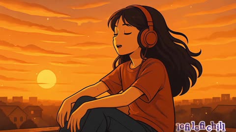 Lofi Chill Sunset 🌇 | Peaceful Beats for Relaxation & Positive Energy
