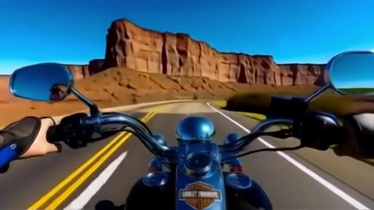 Just me and the Iron horse