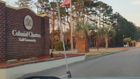 A drive in North Myrtle Beach to Longs South Carolina