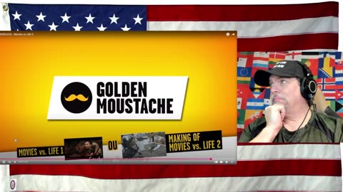 MOVIES VS LIFE 1 and 2 SURICATE Golden Moustache - Reaction