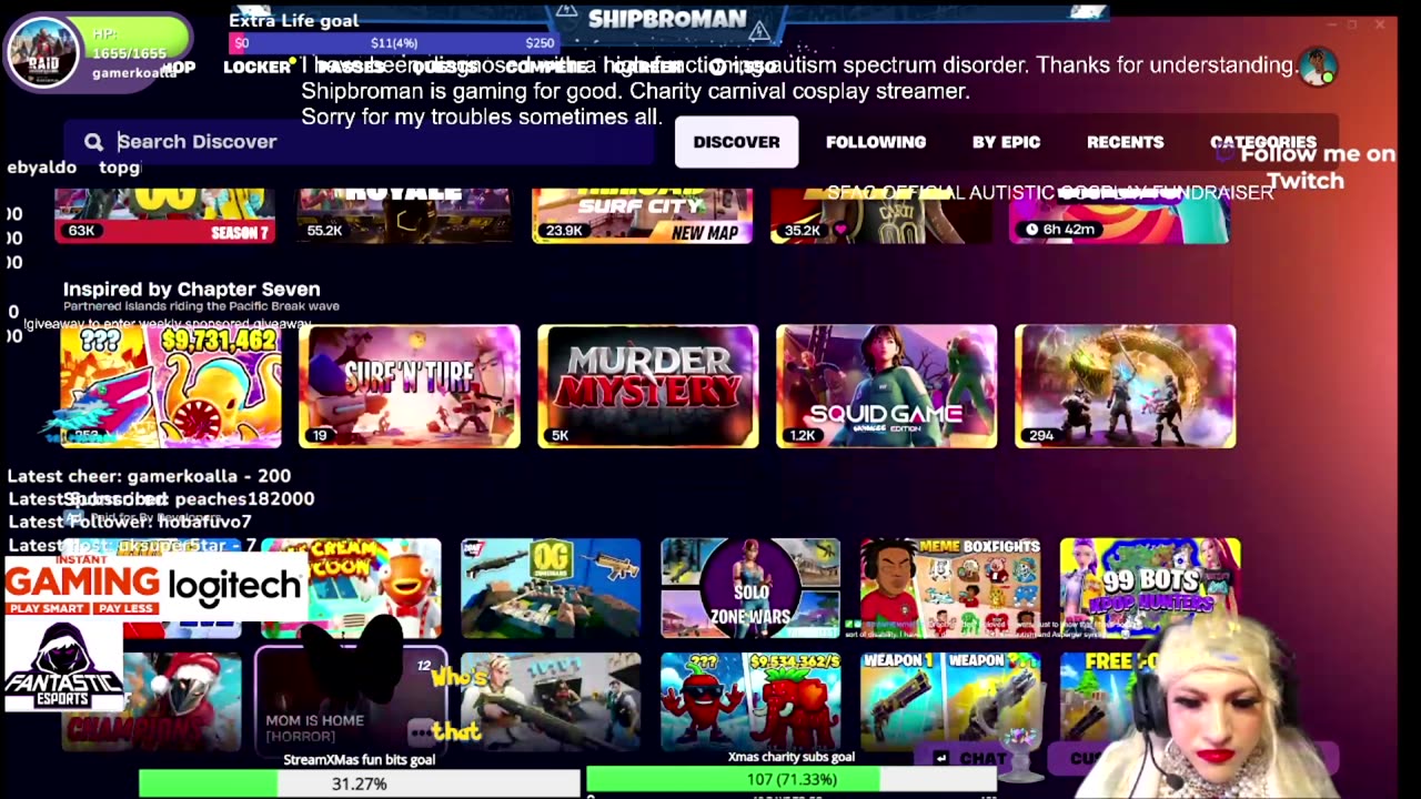 ENG/CRO Extralife 4 kids charity streams.