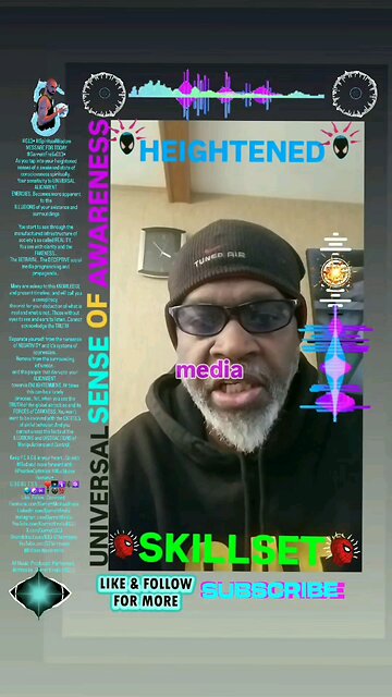 ▪︎HEIGHTENED SKILLSET/UNIVERSAL SENSE OF AWARENESS▪︎